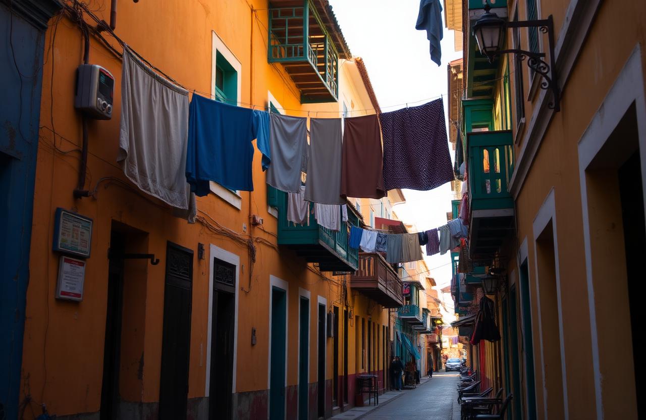 A quiet coastal scene evoking Teranga
